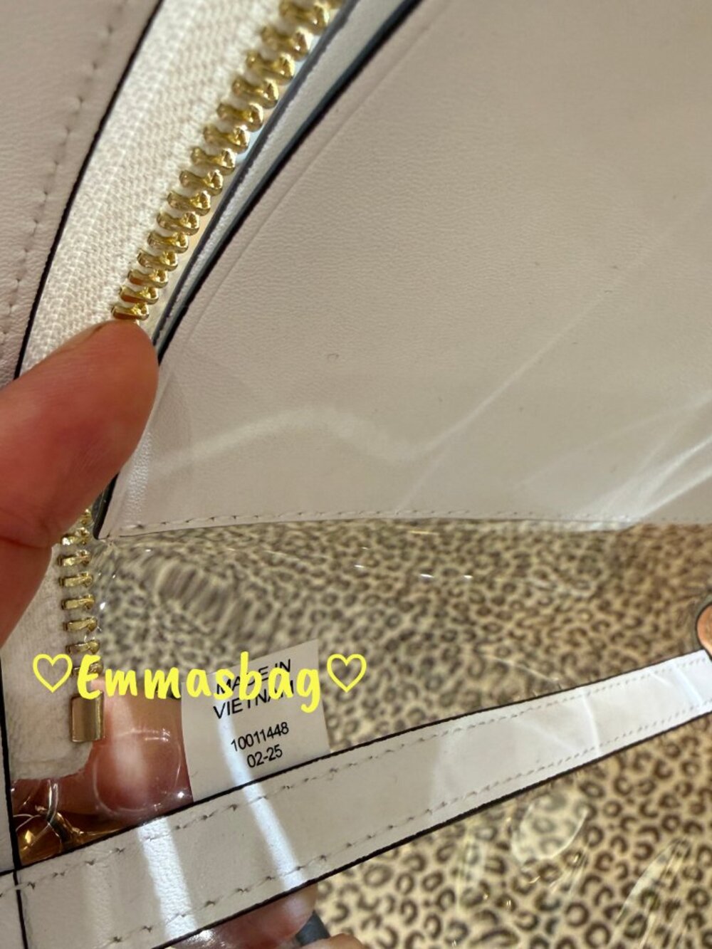 Tory Burch Blake Clear Swingpack Crossbody 165834 $330 - Picture 12 of 12